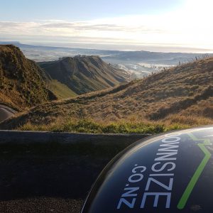 Car up Te Mata Peak
