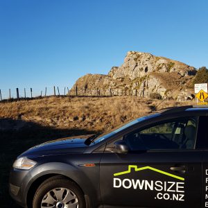 Car up Te Mata Peak
