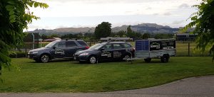 DownSize Vehicles on lawn