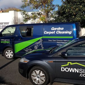 Gardna carpet cleaning van