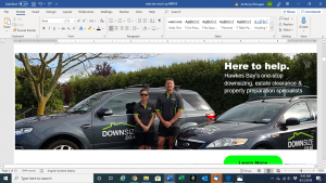 DownSize NZ logo phone 0800 833 396
