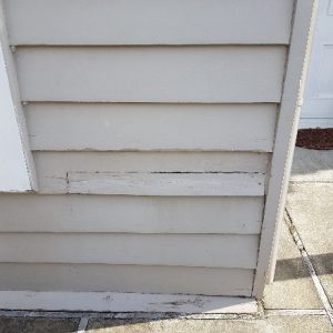 rotten weatherboard