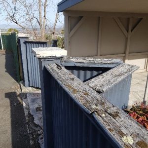 rotten fence