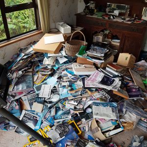messy bedroom