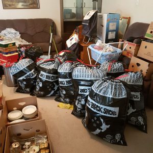 rubbish bags