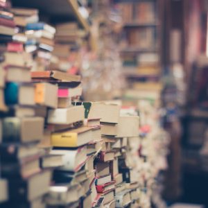 stack of books